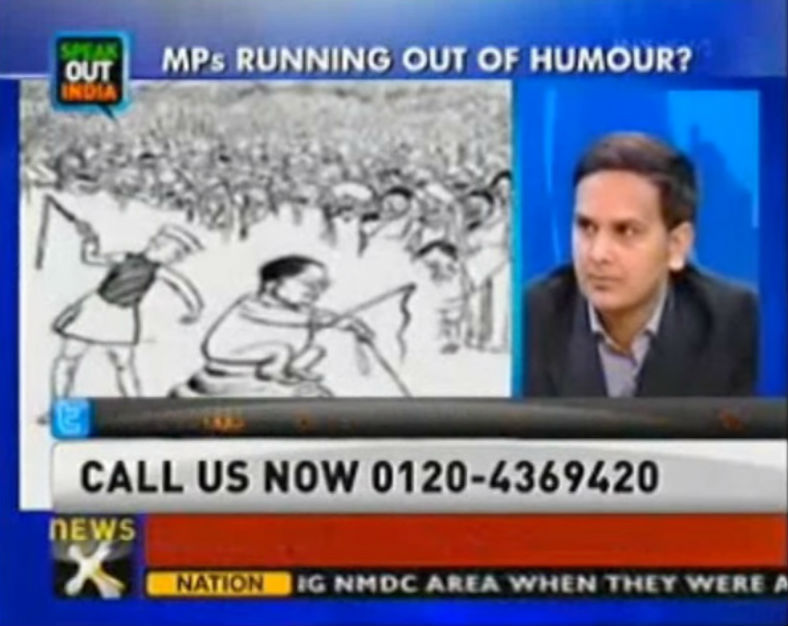 KV Gautam on NewsX TV channel