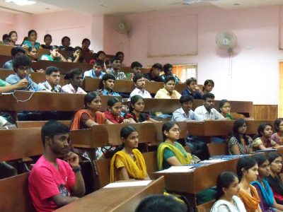 KV Gautam at Anna University Chennai