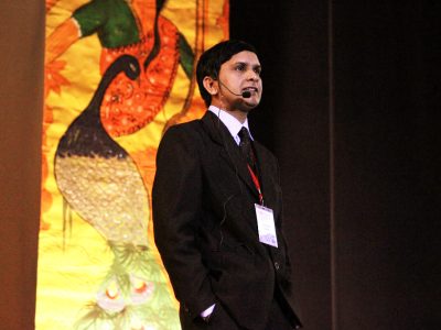 KV Gautam at TEDx JUIT